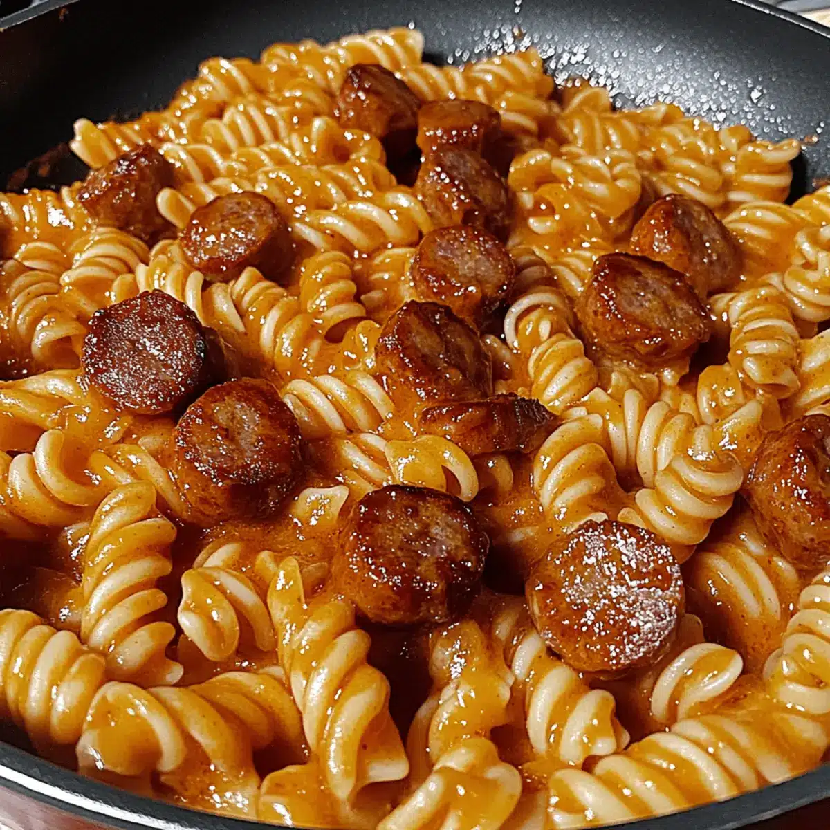 One-Pot Bold Honey BBQ Sausage Pasta for Cozy Weeknight Dinners