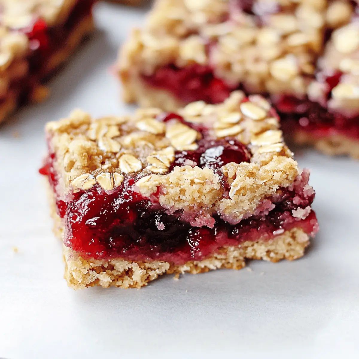 Delicious Raspberry Oatmeal Crumble Bars for Sweet Moments