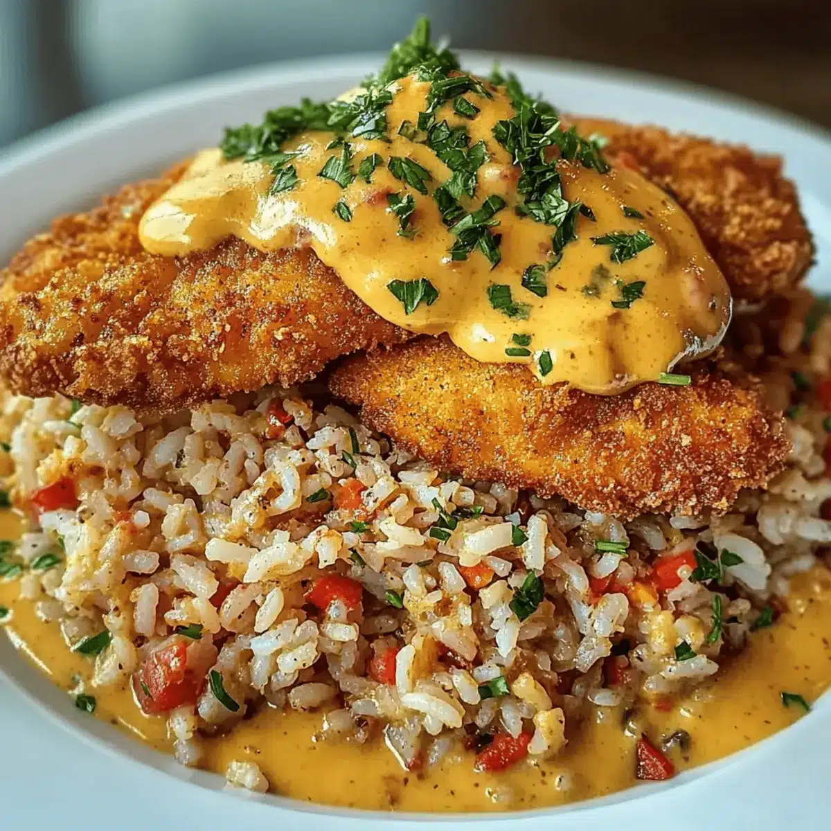 Rice with Cajun Crawfish Cream Sauce for Ultimate Comfort