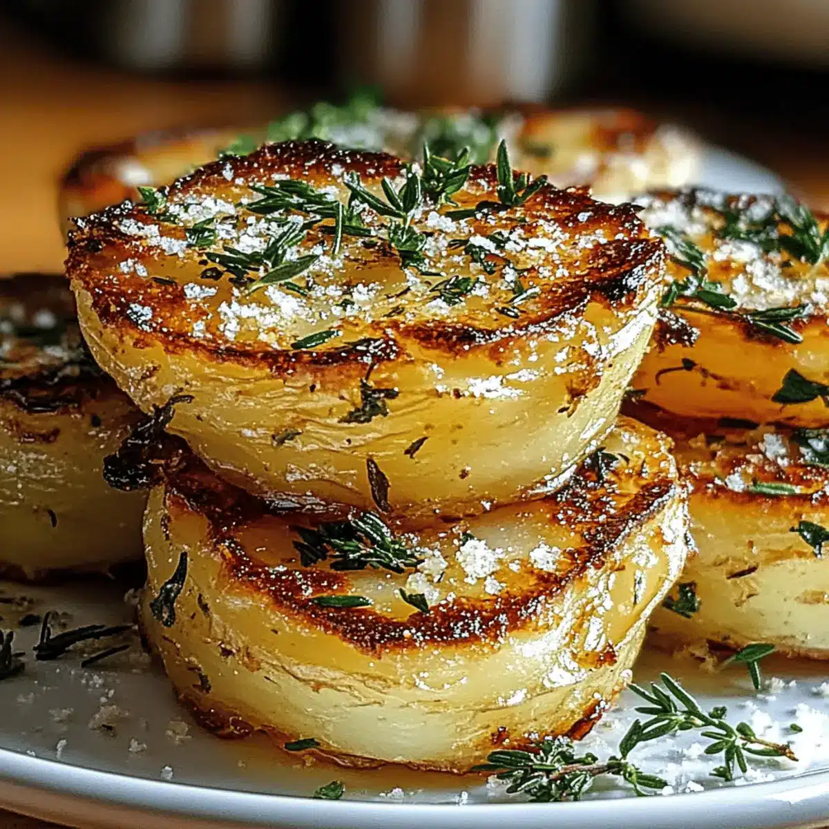 Roasted Garlic Parmesan Potato Stacks That Wow Your Taste Buds