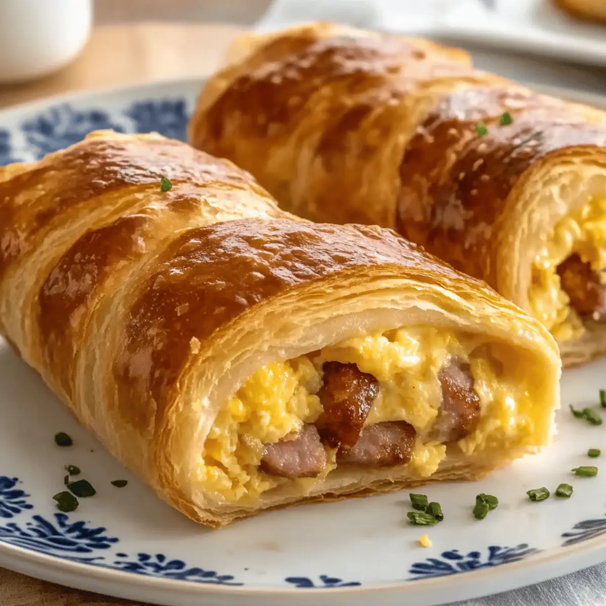 Sausage Egg Breakfast Roll-Ups: Quick & Flavorful Mornings