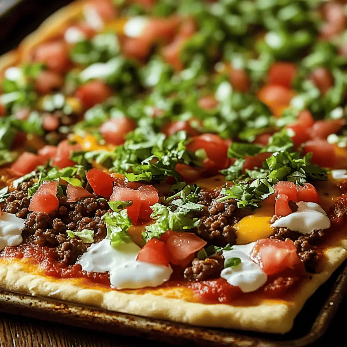 Delicious Sheet Pan Taco Pizza for a Fun Family Dinner