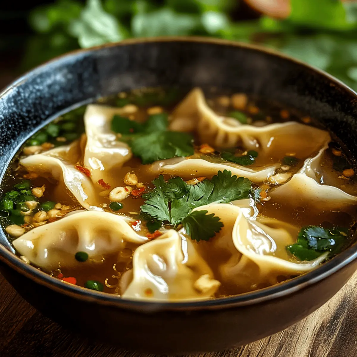 Thai Potsticker Soup: A Cozy Bowl of Comfort and Flavor