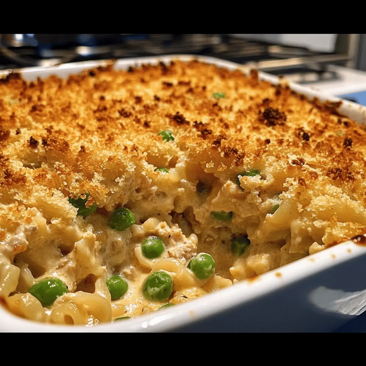 Cheesy Tuna Noodle Casserole: Creamy Comfort in Every Bite