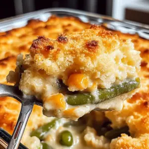 Cheddar Bay Green Bean Casserole
