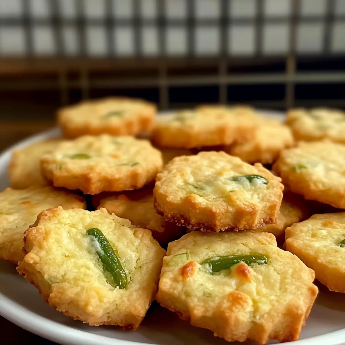 Delicious Cheesy Jalapeño Shortbread for the Perfect Snack