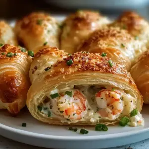 Shrimp & Crab Stuffed Crescent Bombs