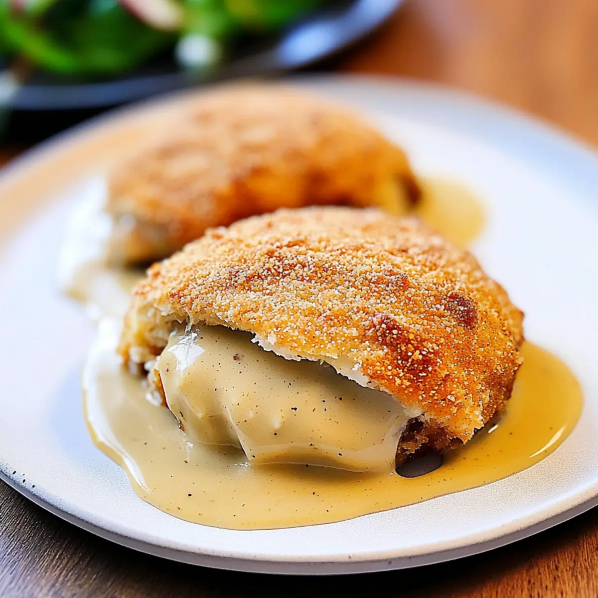 Delicious Chicken Pillows with Creamy Gravy Bliss