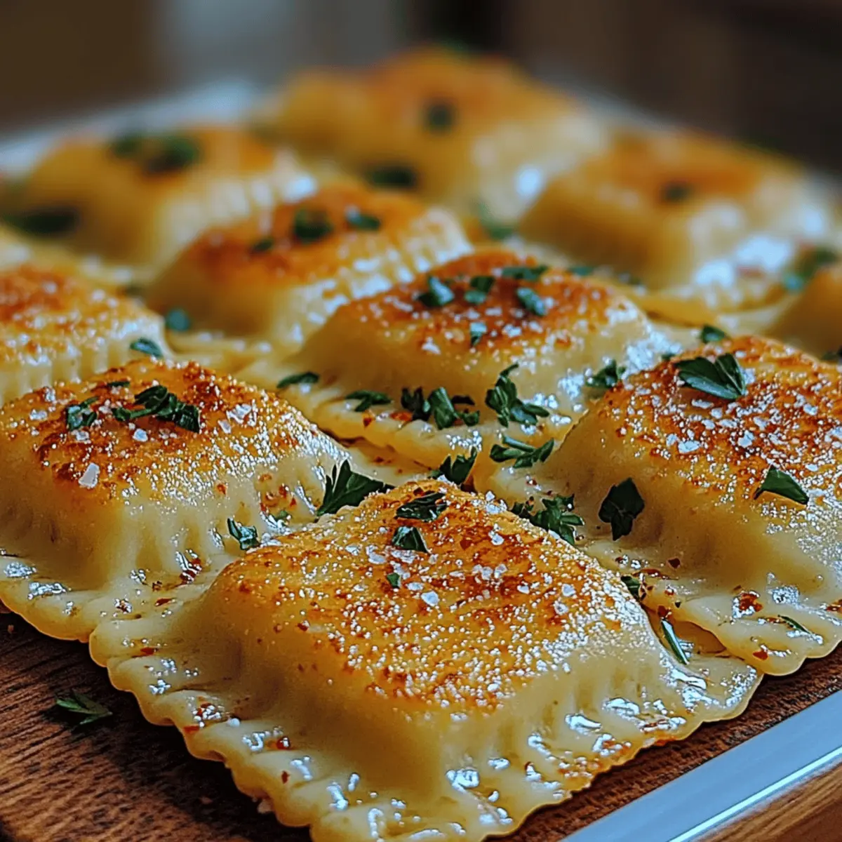 Butter-Toasted Ravioli: A Crispy Comfort Food Adventure
