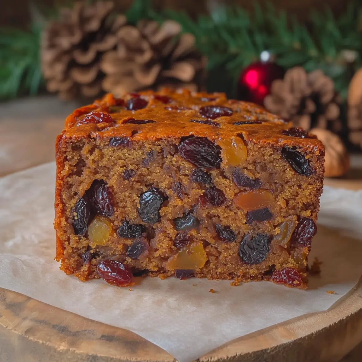 Moist and Festive Christmas Fruit Cake for Holiday Cheer