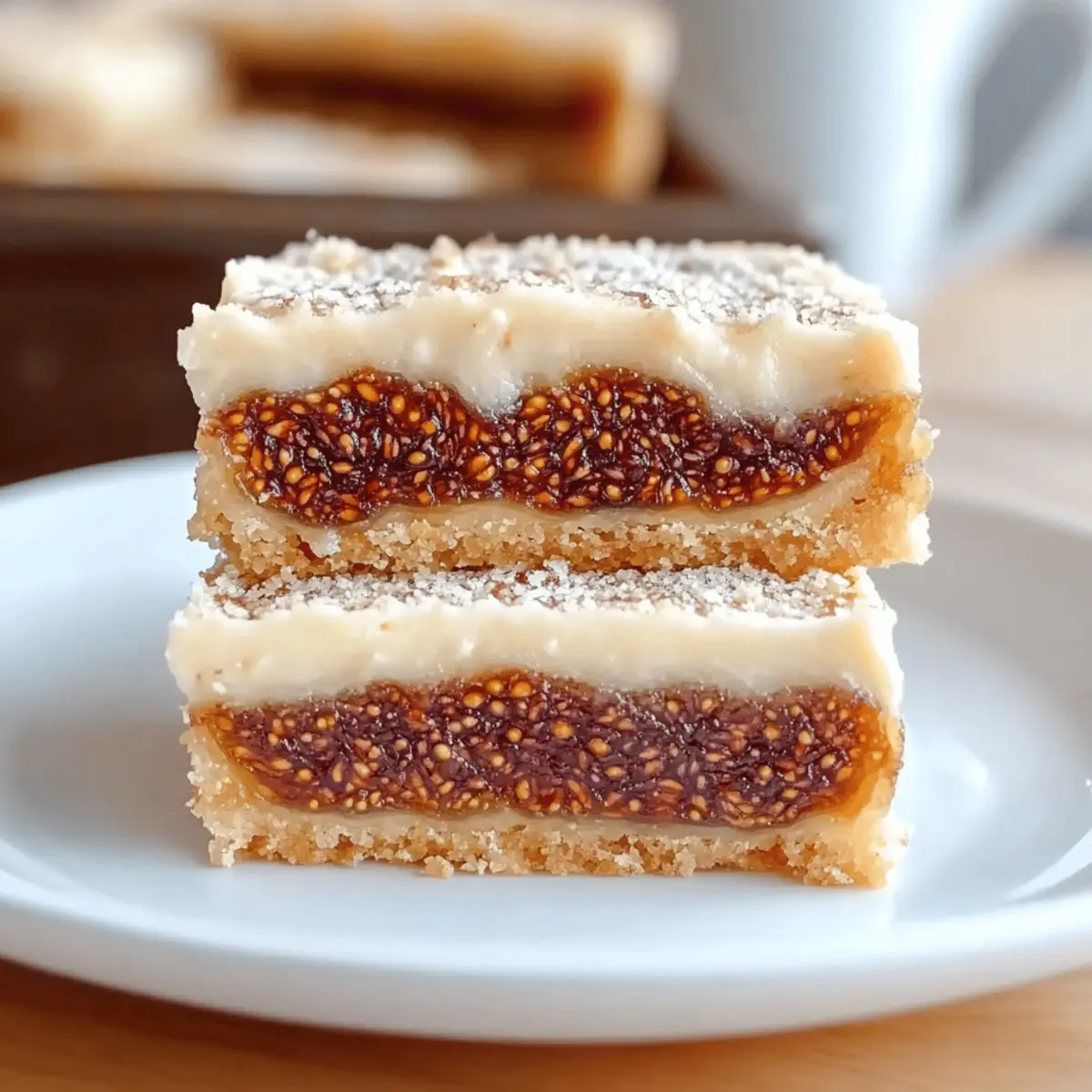 Decadent Fig and Cream Cheese Bars for Effortless Indulgence