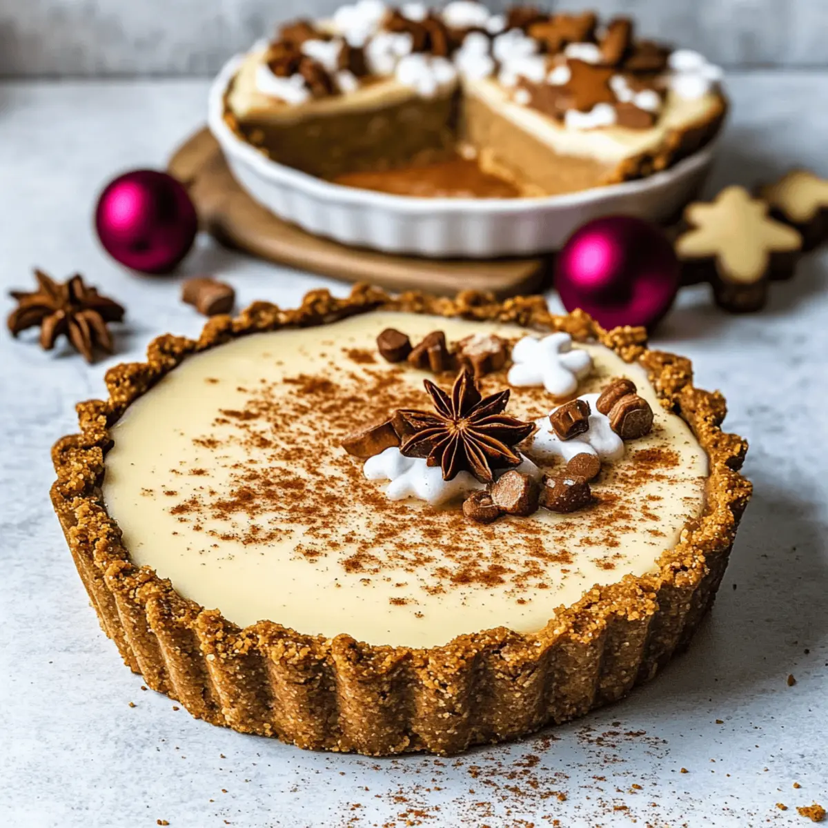 Eggnog Pie