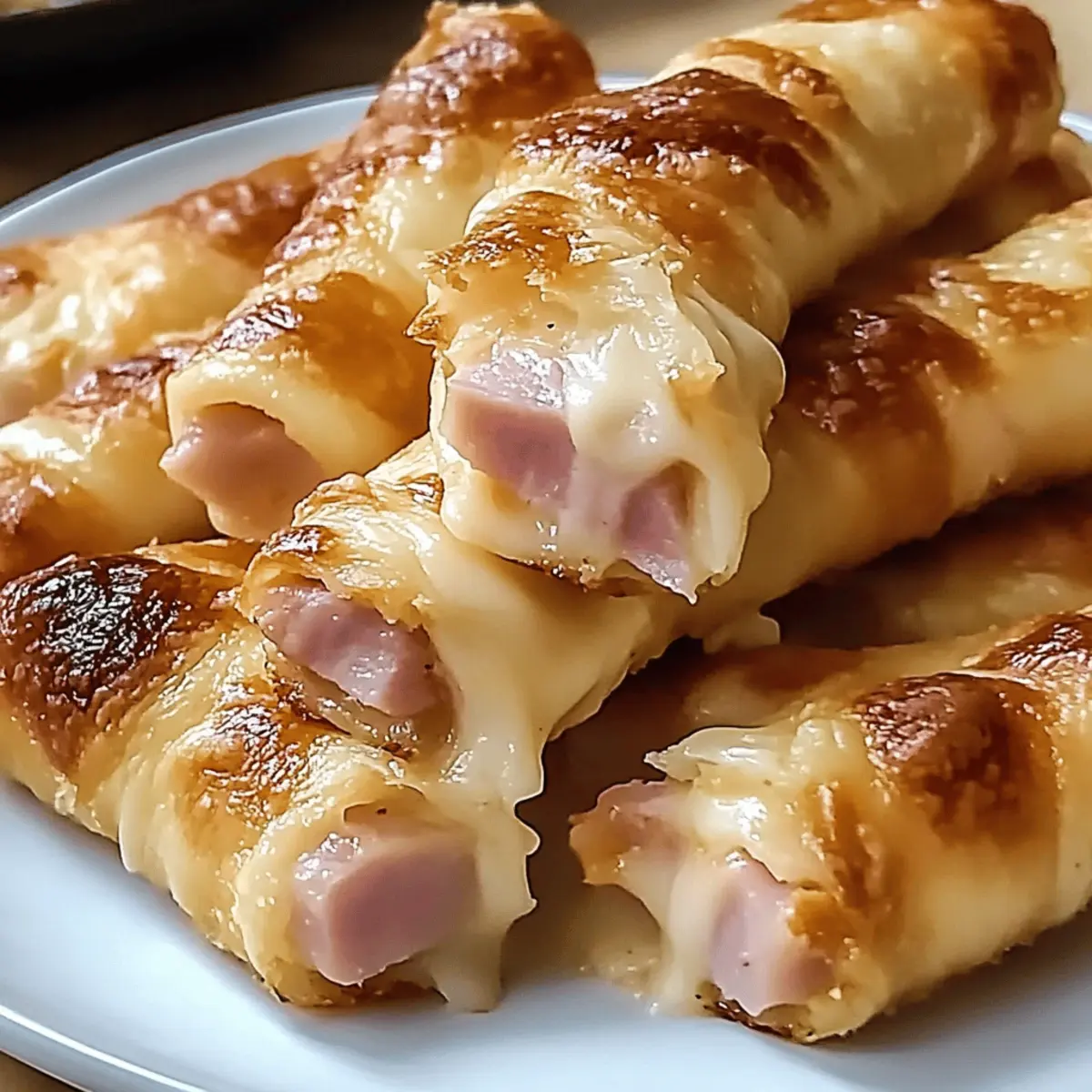 Melt-in-Your-Mouth Ham and Cheese Sticks for Easy Snacking