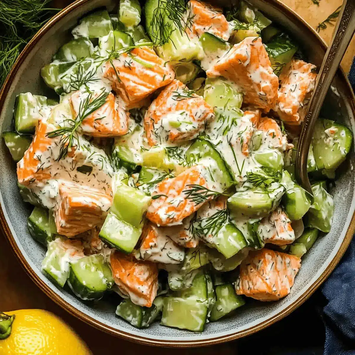 Savor This Healthy Salmon Salad for a Fresh Flavor Boost