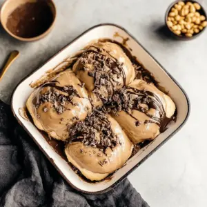 Peanut Butter Chocolate Morning Rolls