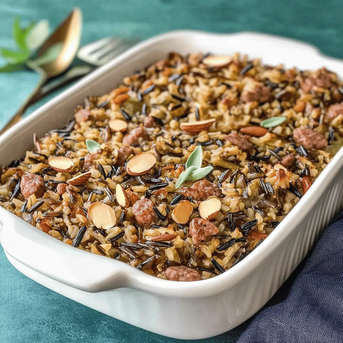 Sausage Wild Rice Casserole: Cozy Flavor in Every Bite
