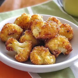 Parmesan Cauliflower Bites