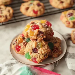 Christmas Fruitcake Cookies