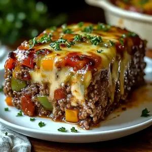Philly Cheesesteak Meatloaf