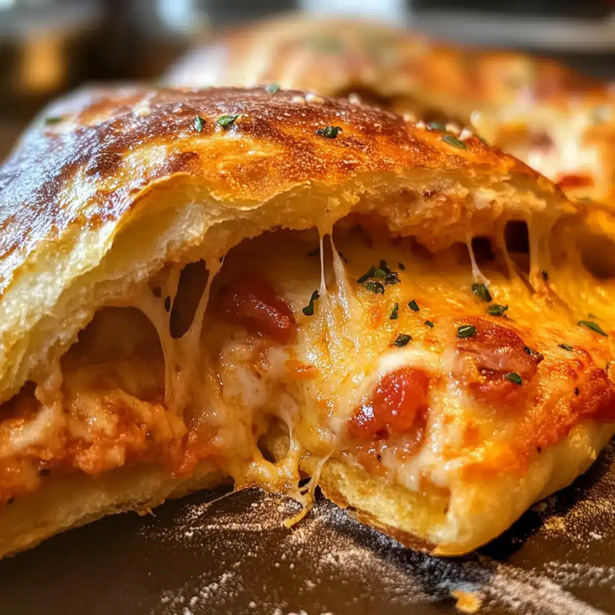 Wood-Fired Calzones