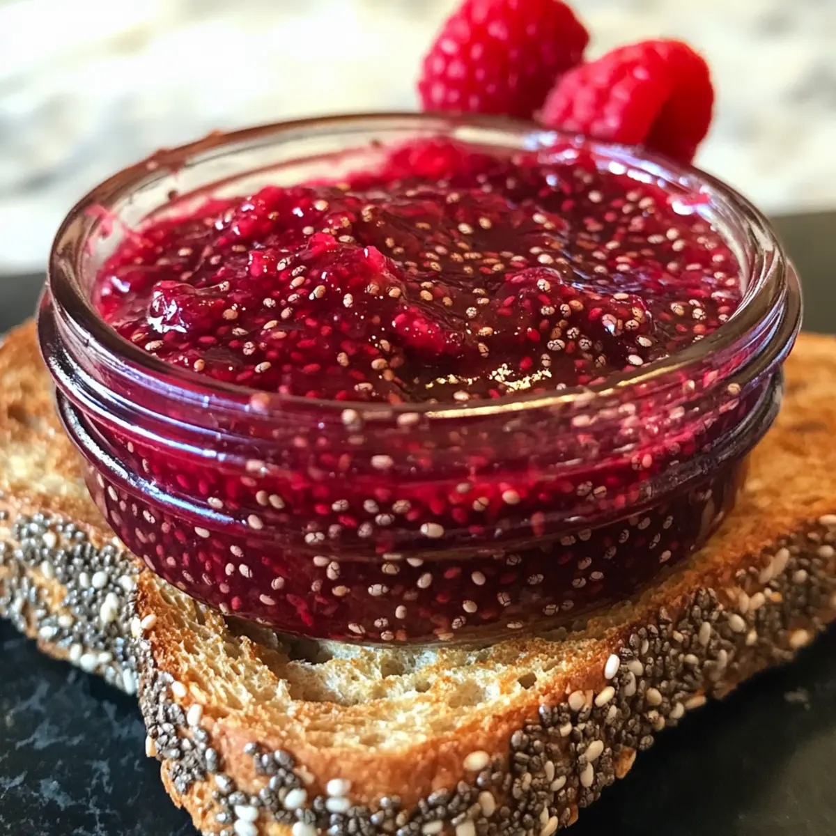Raspberry Chia Seed Jam