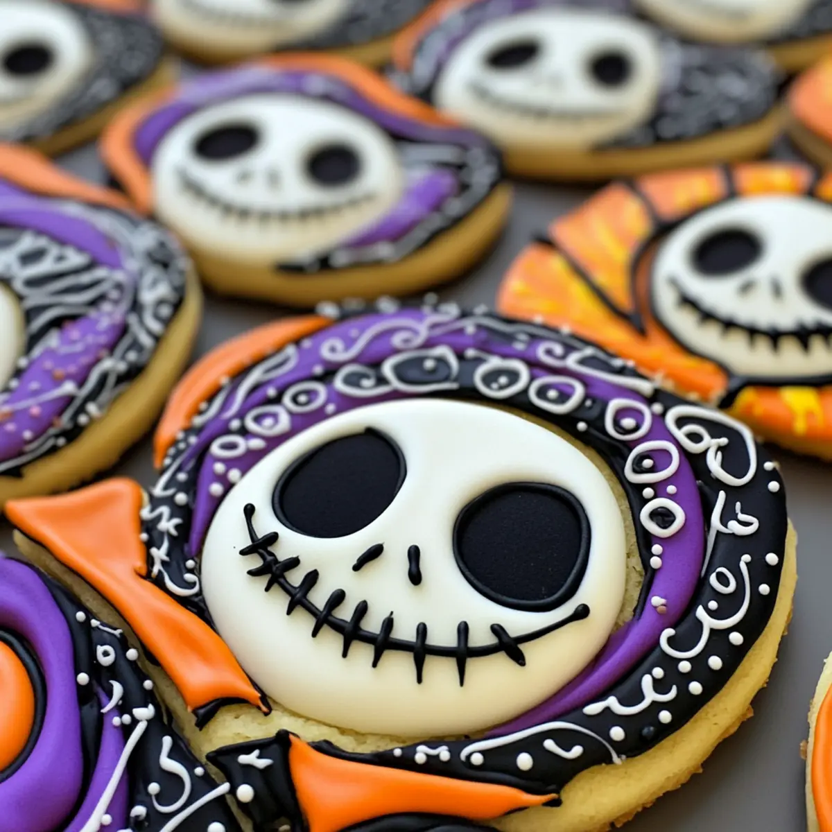 Jack & Sally Sugar Cookies