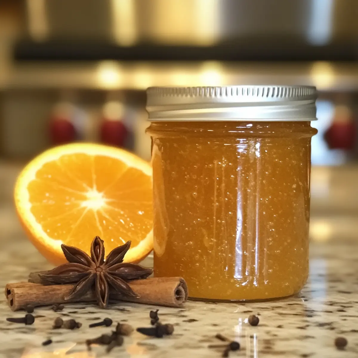 Orange Jam with Warm Spices
