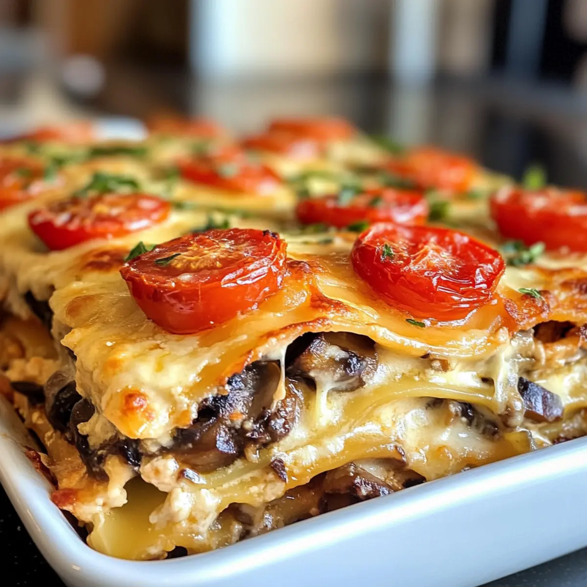 Mushroom Lasagna