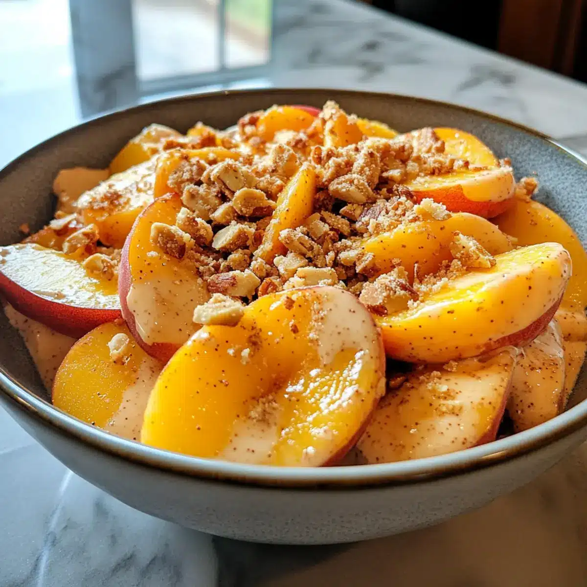 Millionaire Peach Salad