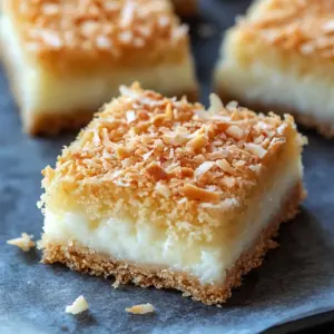Chewy Coconut Bars