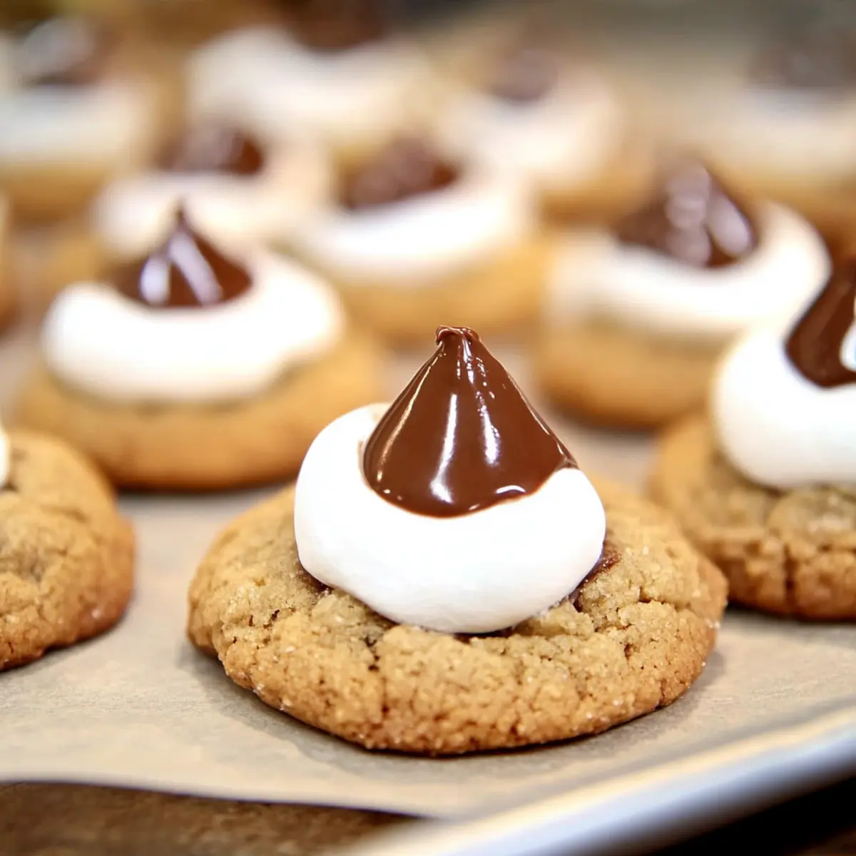 S’mores Blossom Cookies
