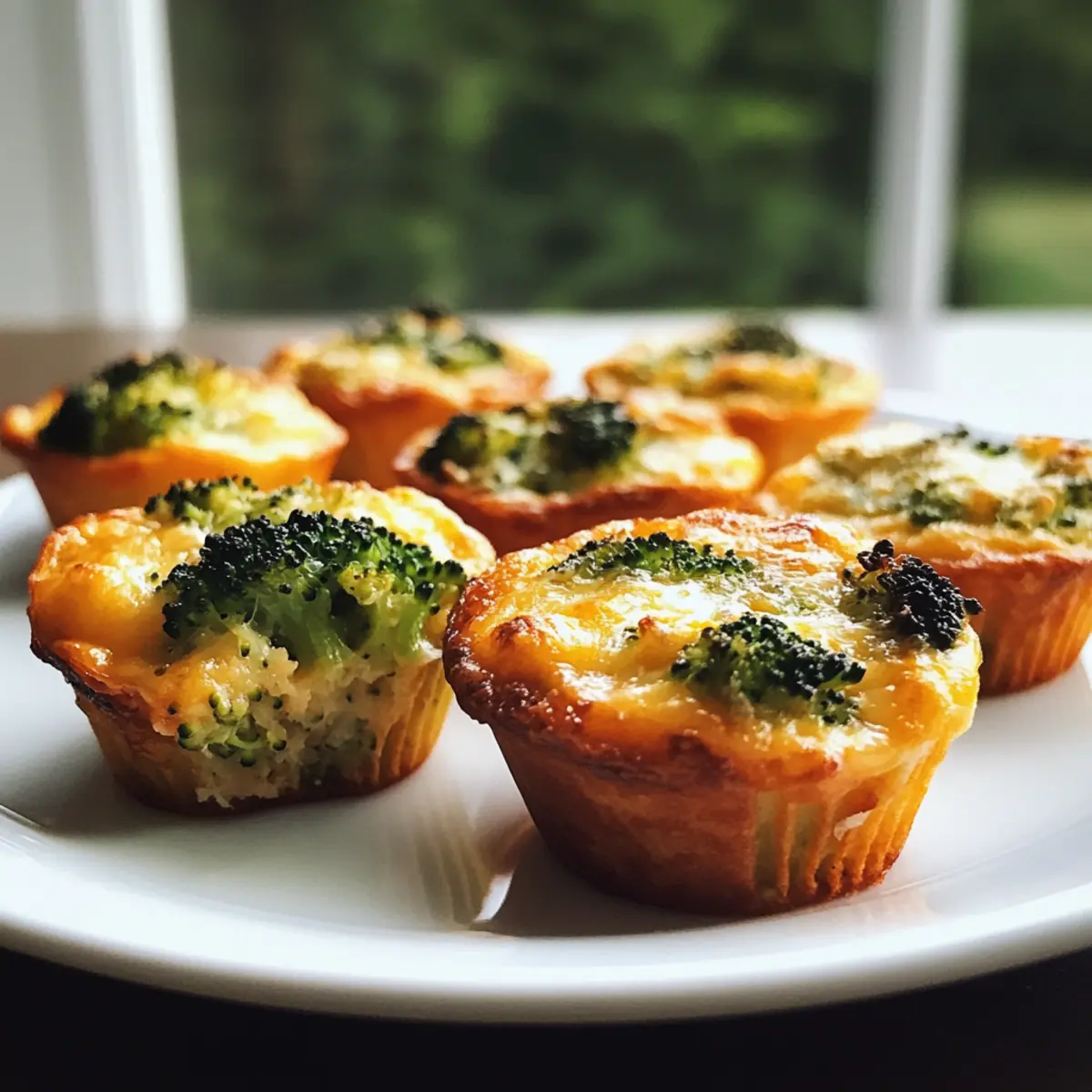Broccoli Cheese Cups