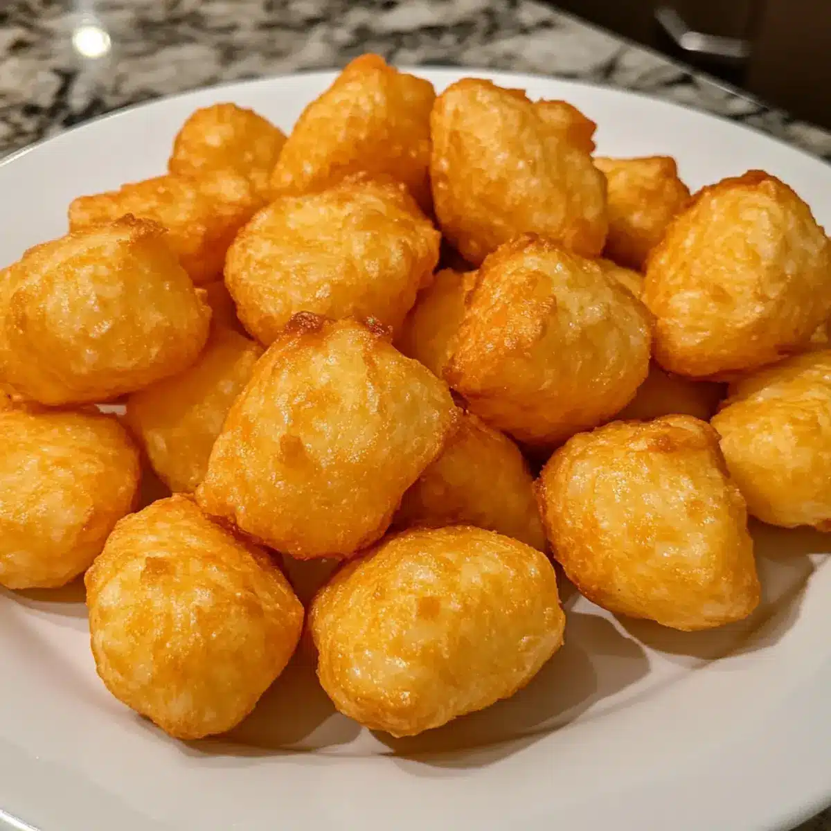 Keto Cheese Puffed