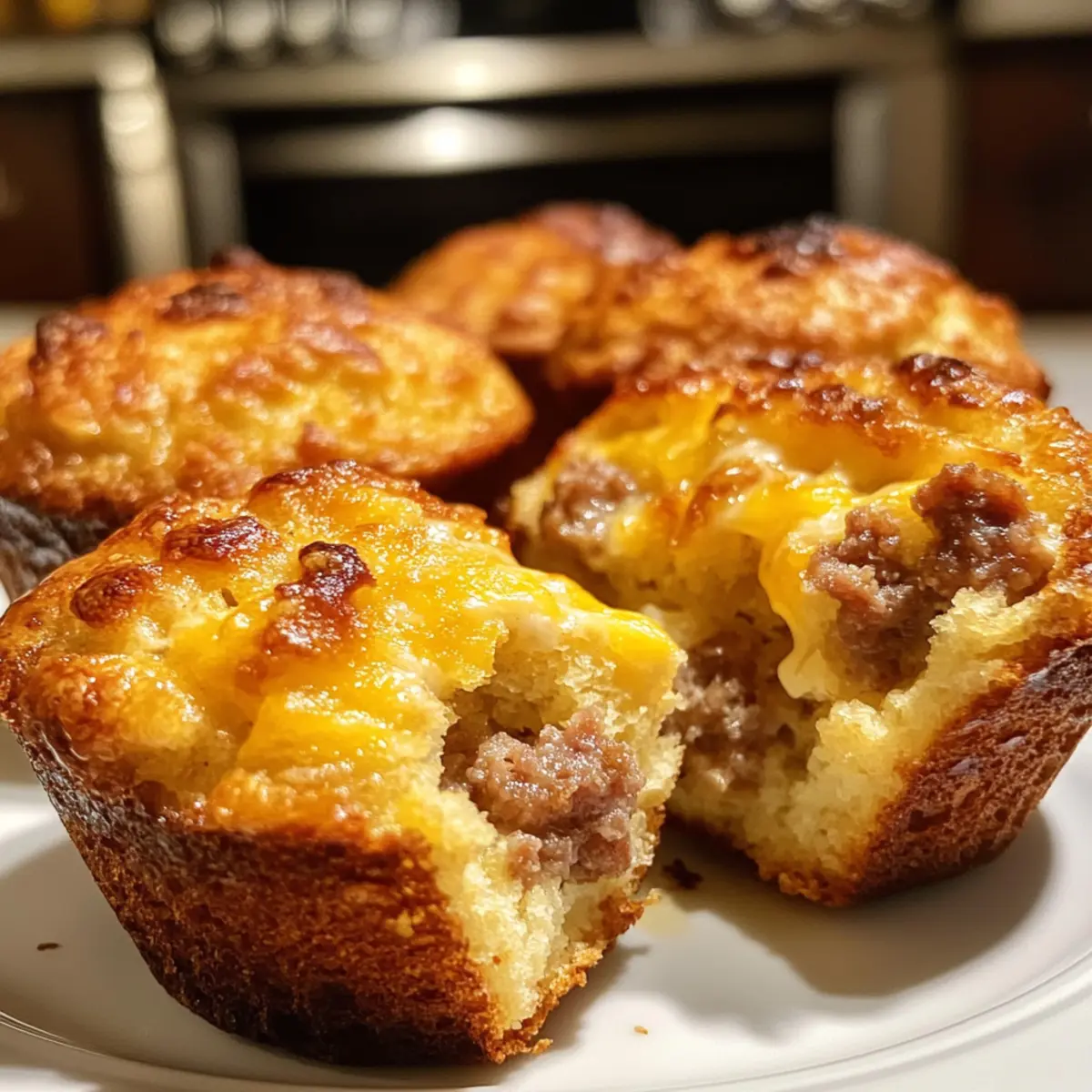 Protein McGriddle Muffins