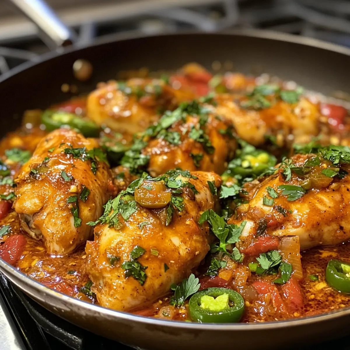 Spicy Brazilian Coconut Chicken