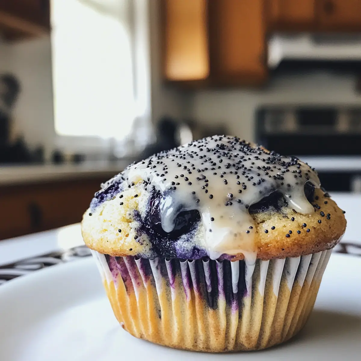 Blueberry Lemon Poppy Seed Muffins