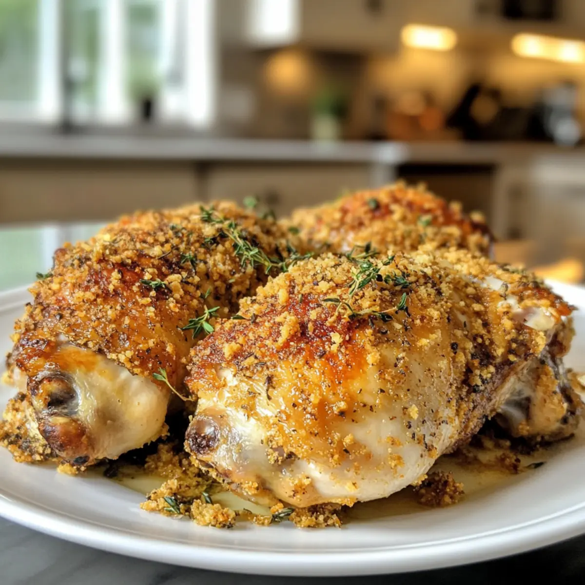 Ina Garten’s Mustard-Roasted Chicken