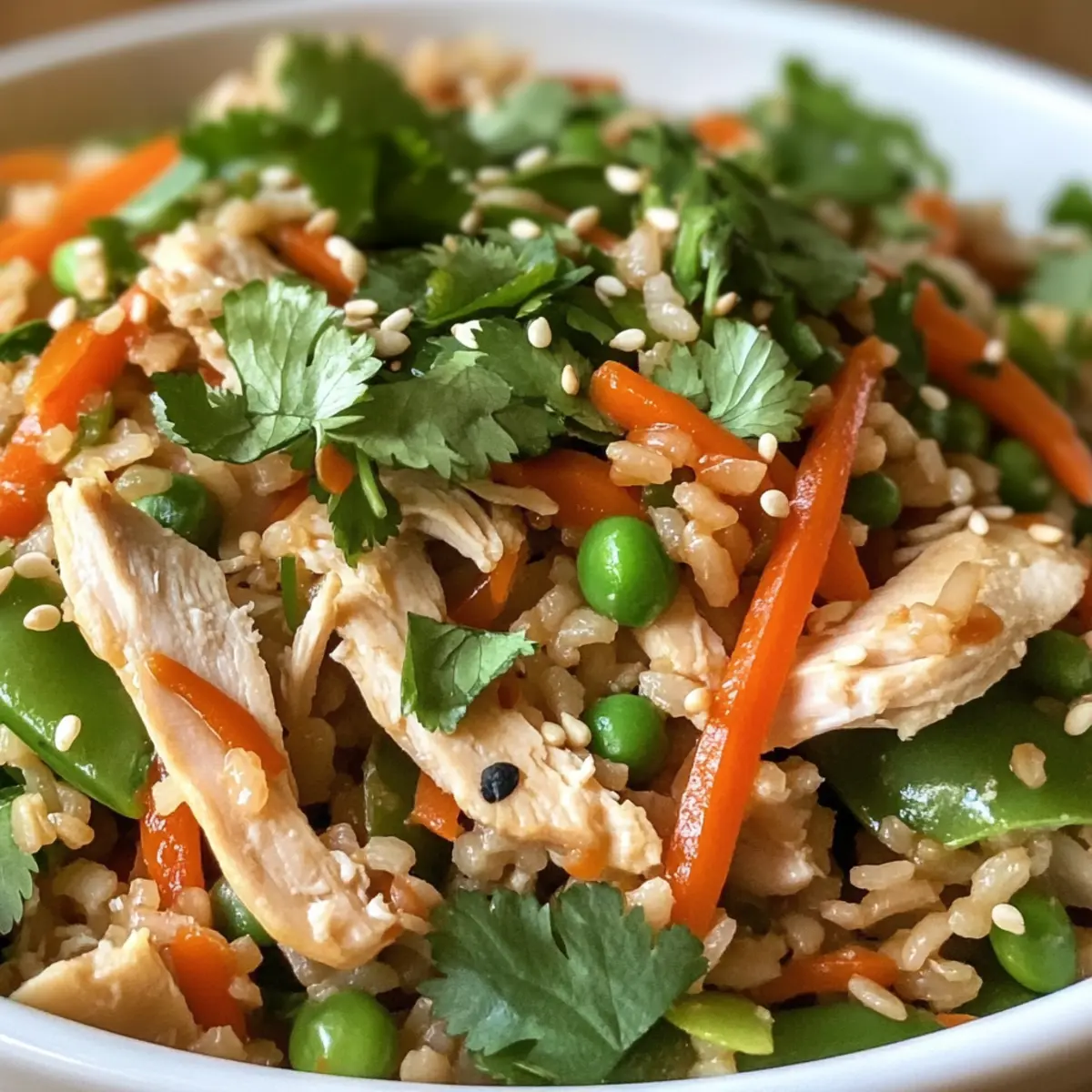 Asian-Style Brown Rice Salad