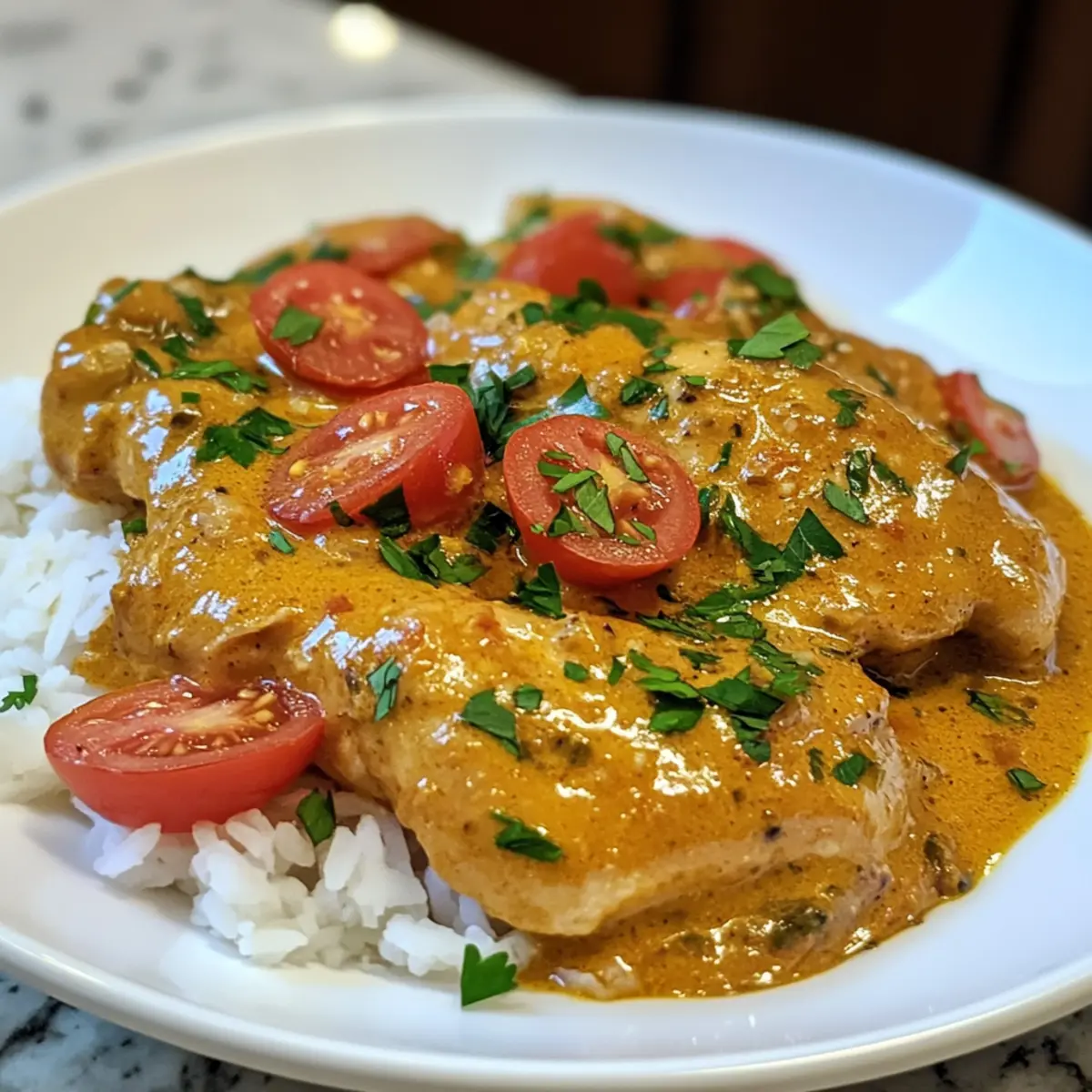 Spicy Brazilian Coconut Chicken