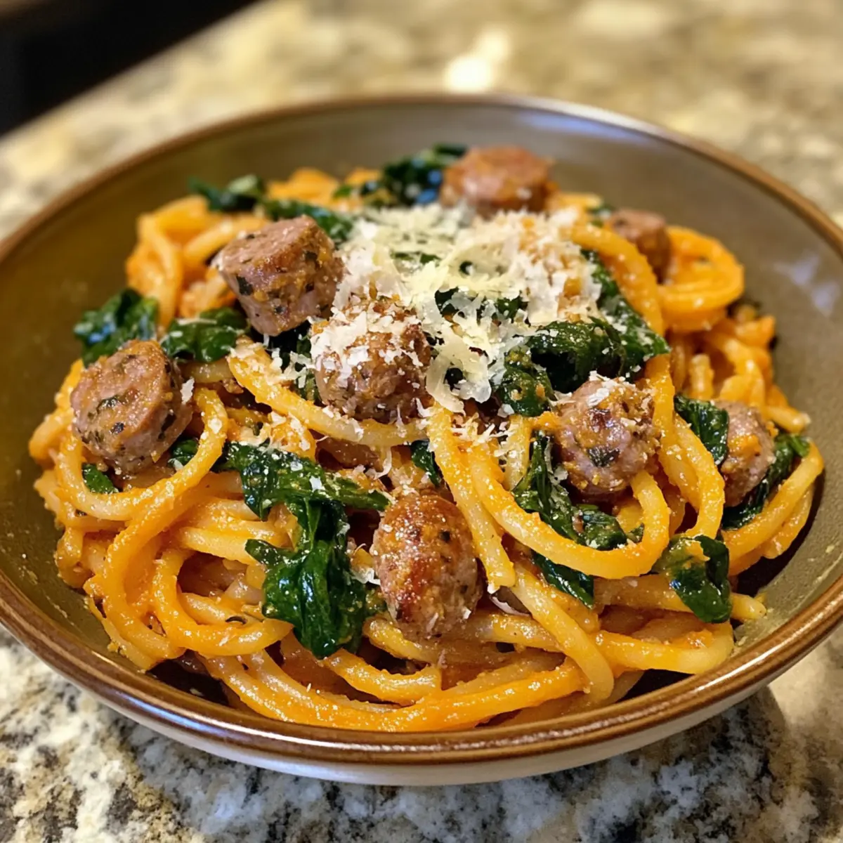 Spicy Butternut Squash Pasta