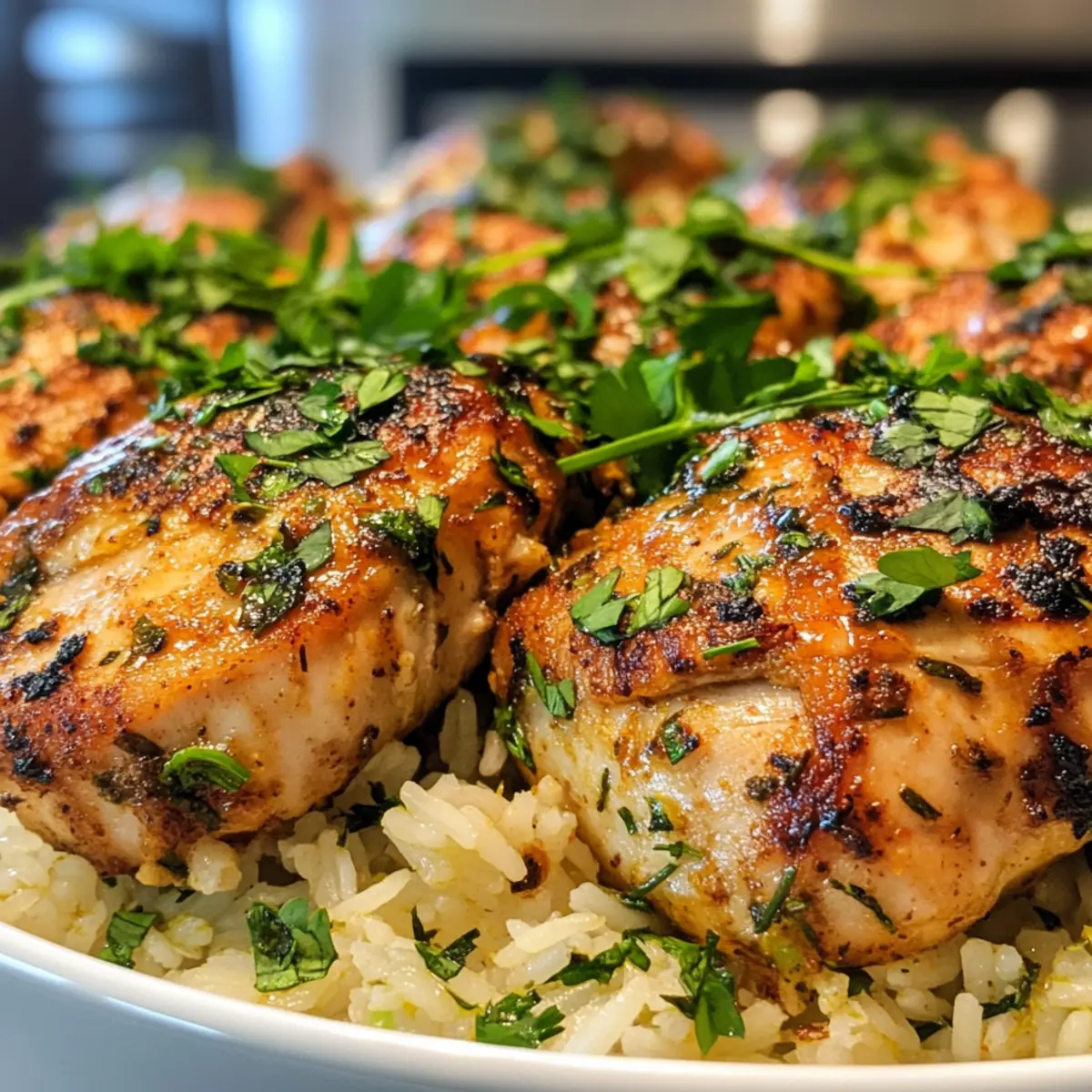 One Pot Shawarma Chicken and Rice
