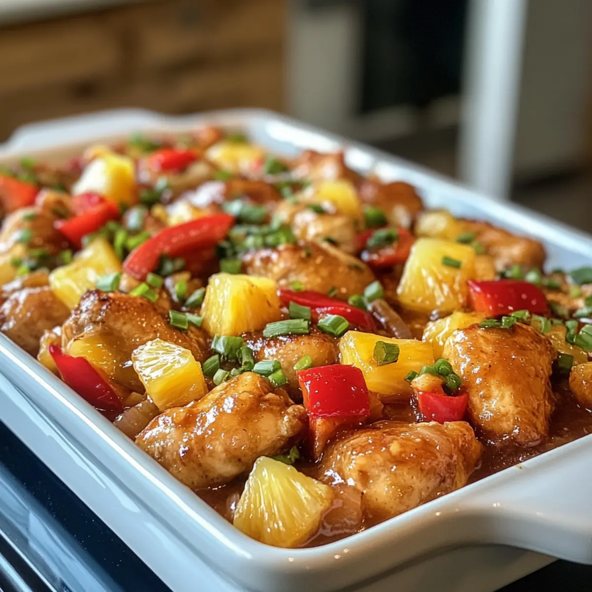 Baked Sweet Hawaiian Chicken