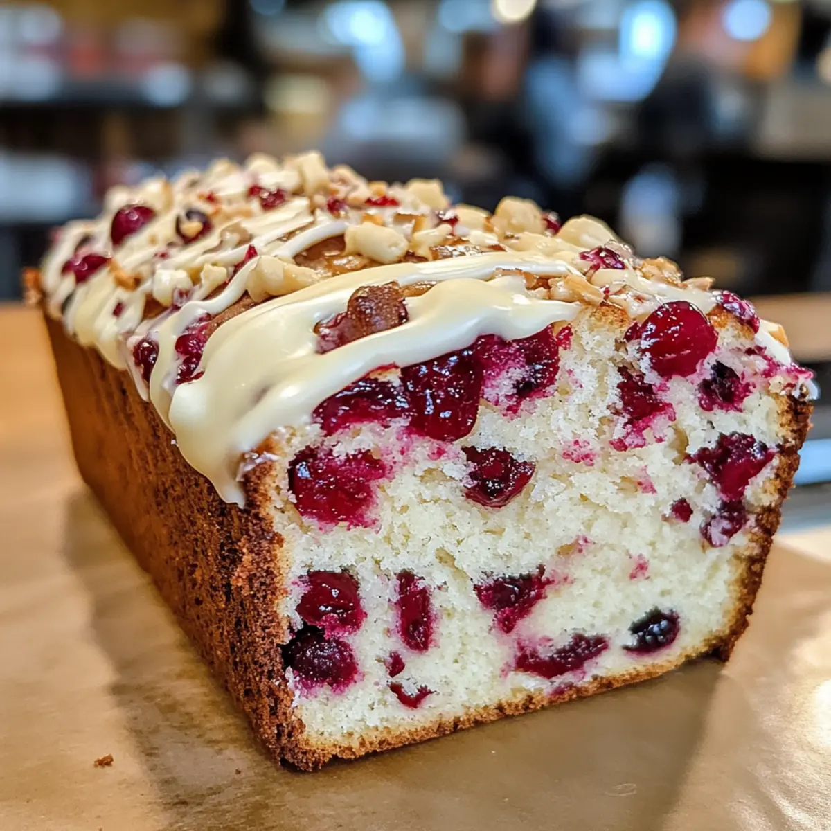 Cranberry Bliss Bread