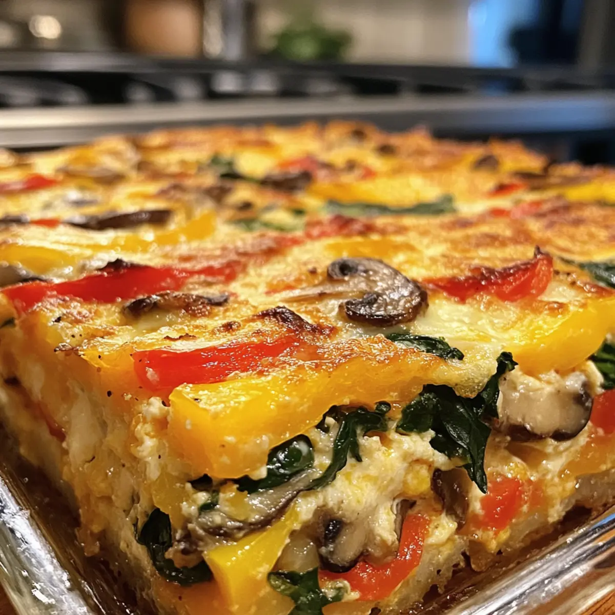 Veggie-Loaded Breakfast Casserole