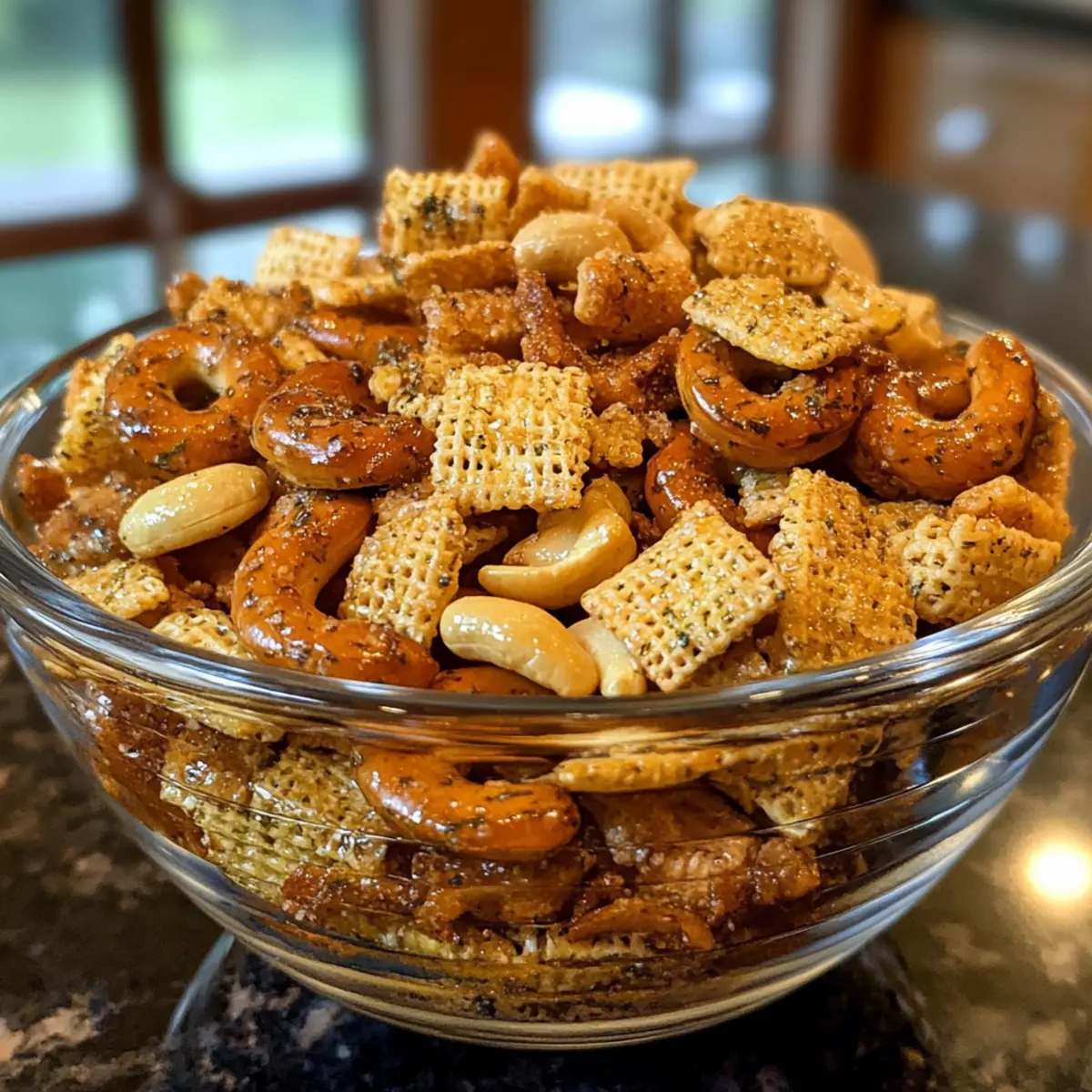 Dill Pickle Chex Mix