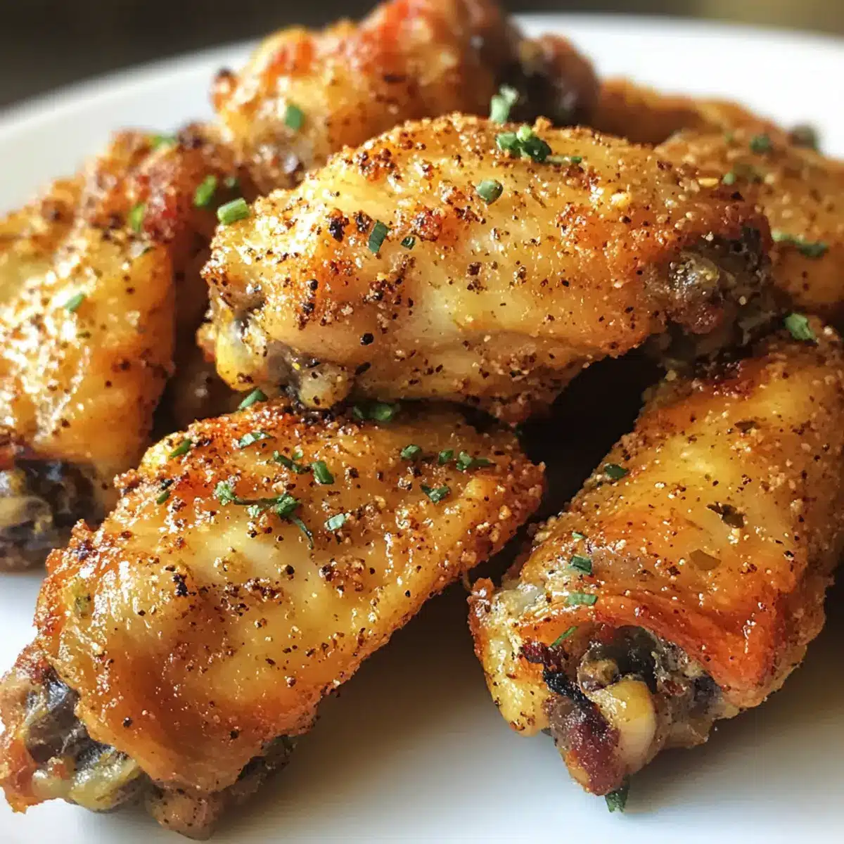 Crispy Baked Ranch Chicken Wings