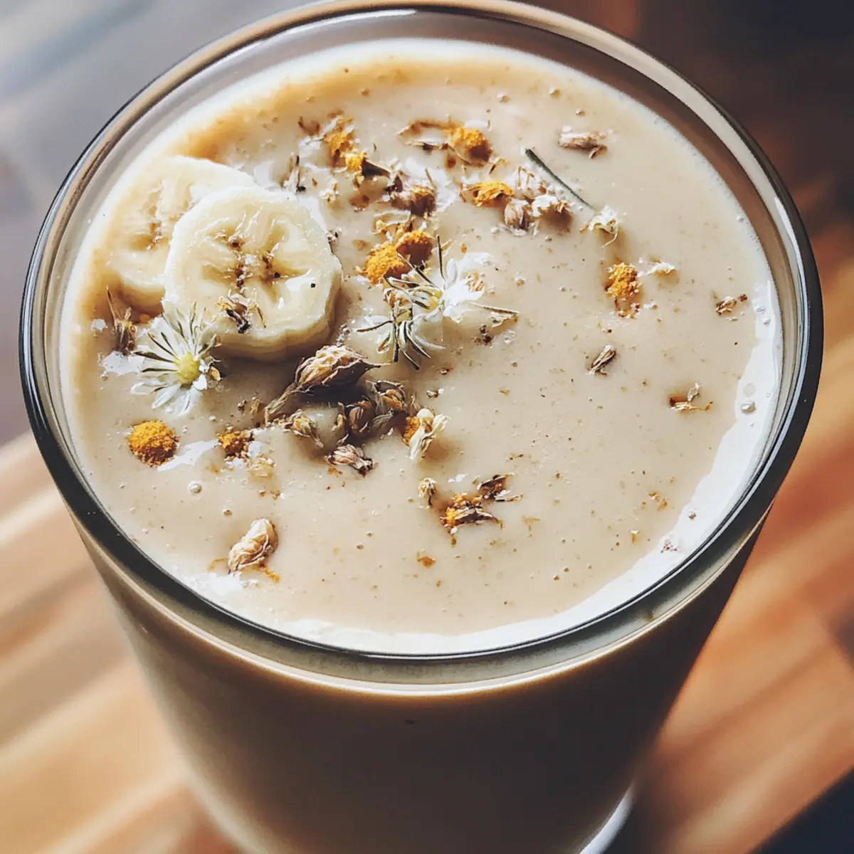 Banana Chamomile Tea Smoothie