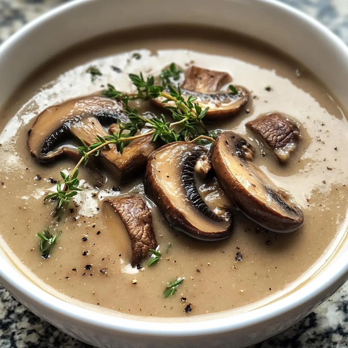 Double Umami Mushroom Soup