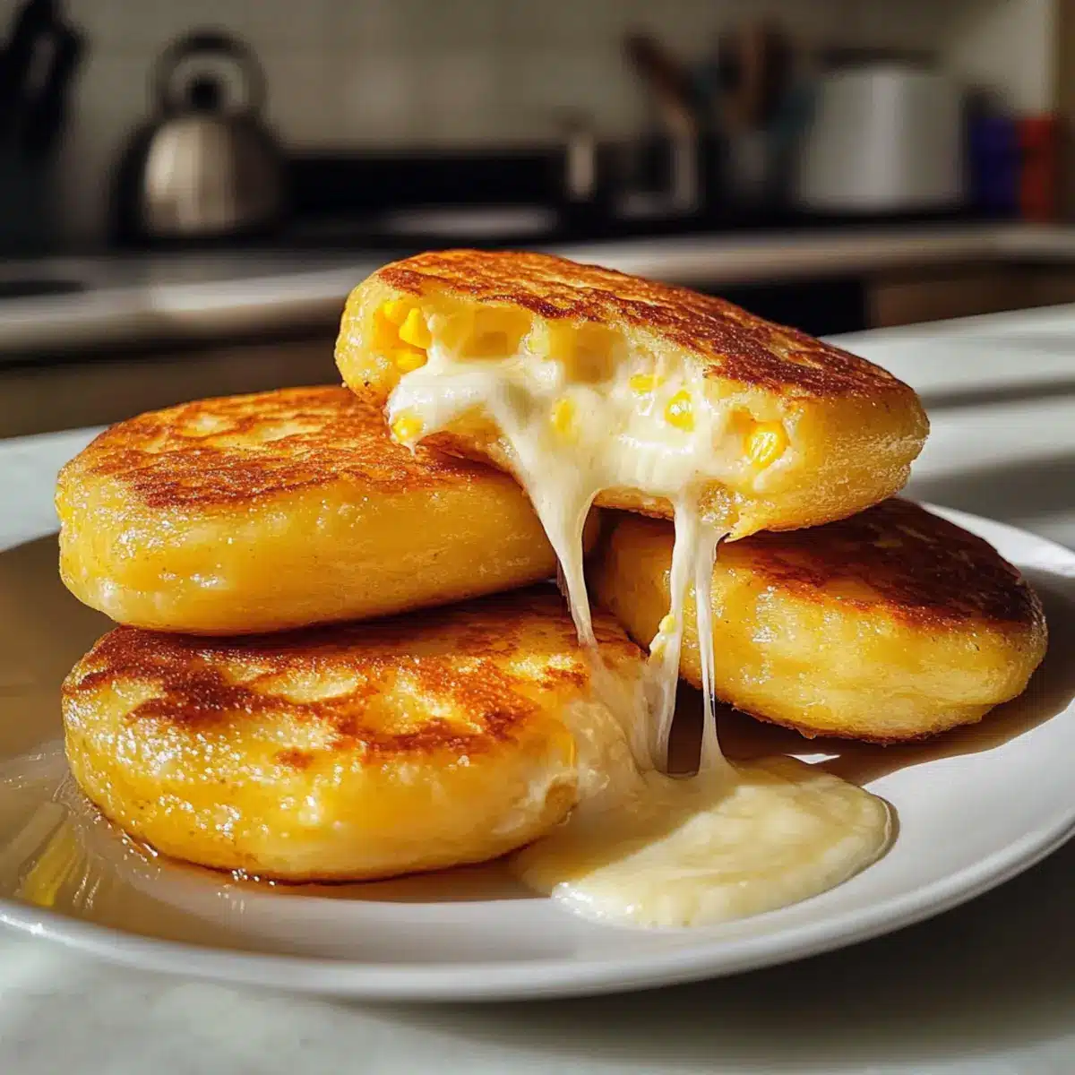 Cachapas Venezuelan Corn Pancakes