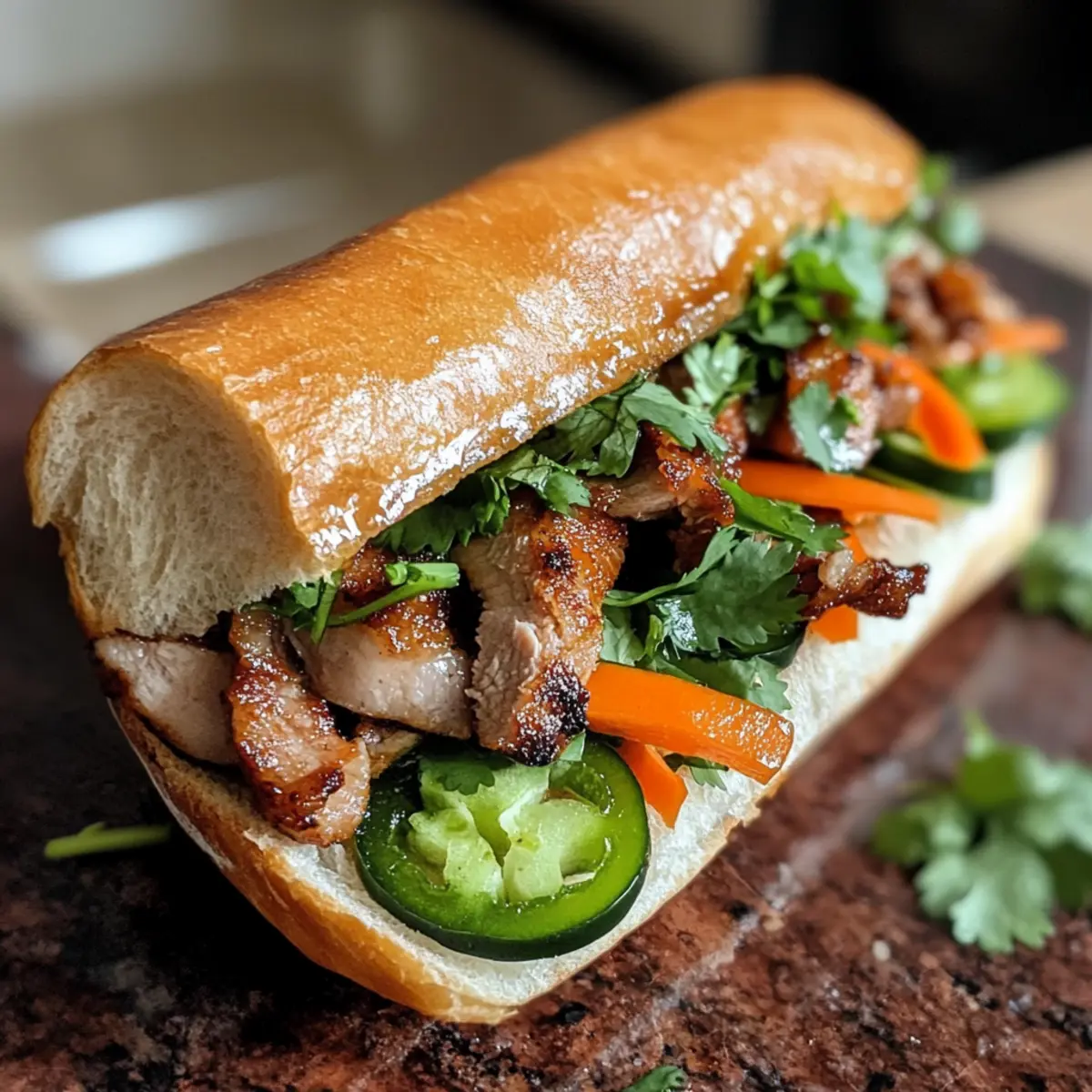 Bahn Mi Sandwich